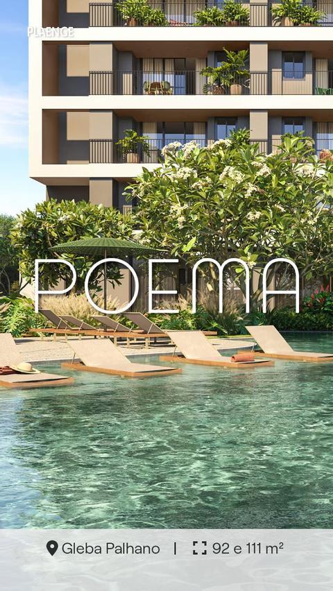 Apartamento à venda no Ed. Poema, em Gleba Palhano