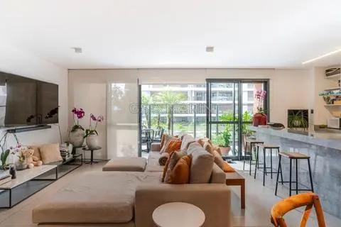 Apartamento Garden à venda mobiliado no Ed. Arbo & Flora, na Gleba Palhano
