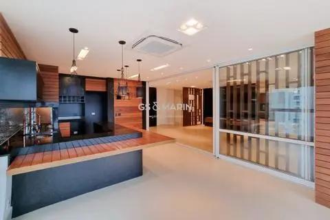 Apartamento para alugar com móveis planejados no Ed. Maison Infinity, Gleba Palhano